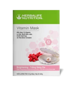 Herbalife Nutrition Vitamin Mask - Brightening (Mặt Nạ Vitamin Herbalife Nutrition - Trắng Sáng Da)