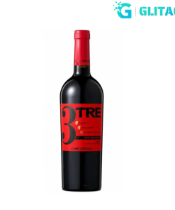 Rượu vang primitivo - Conti Zecca Tre Grappoli - Giao cấp tốc
