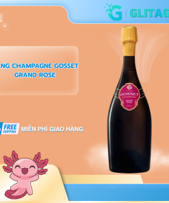 Vang Champagne Gosset Grand Rose - GIÁ SIÊU HỜI
