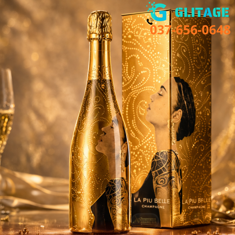 Champagne La Piu Belle MILLESIME Pháp 2009 Giao Nhanh