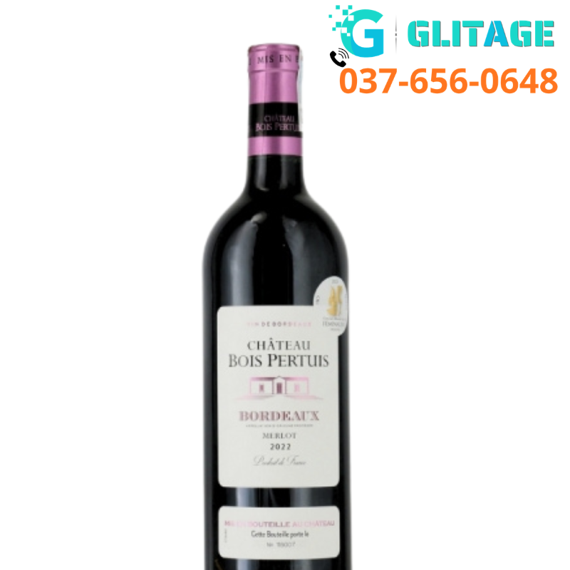 VANG ĐỎ CHATEAU BOIS PERTUIS PHÁP GIAO NGAY