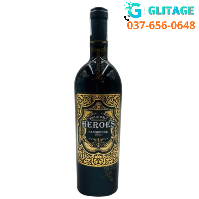 Vang Đỏ Heroes rosso Gold của Ý Giao Liền